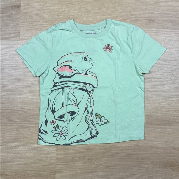 Star Wars Other - Star Wars Mint Green Boxy Cut Baby Yoda Grogu T-Shirt